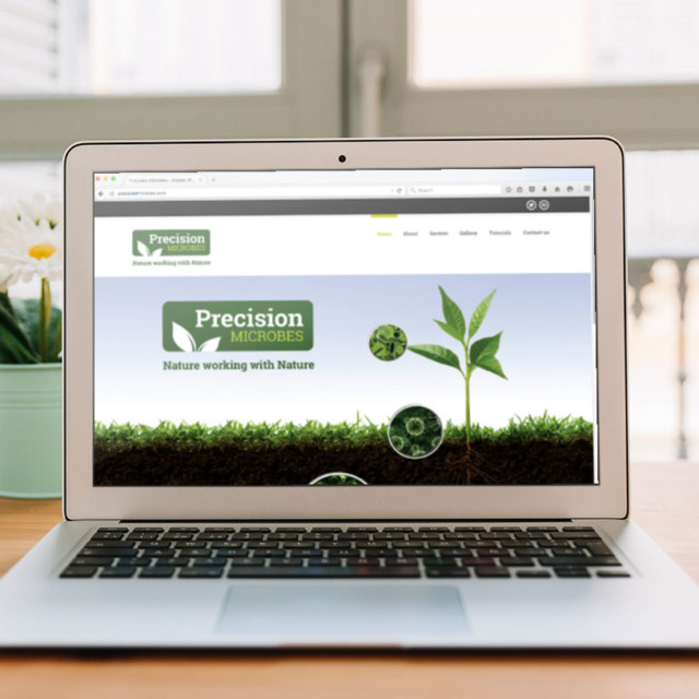 Precision Microbes website